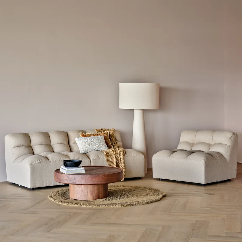 Pepper 3-Sitzer-Sofa Sand