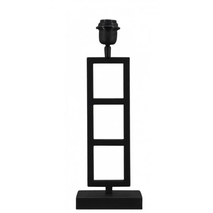Tischleuchte Fuß Fona schwarz 38cm