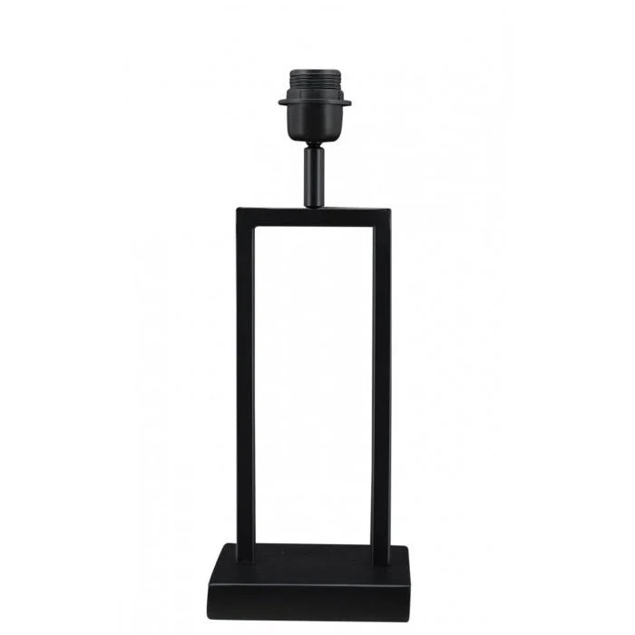 Tischleuchte Fuß Veno schwarz 39cm