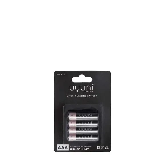 Uyuni Batterie AAA, 4-er Pack