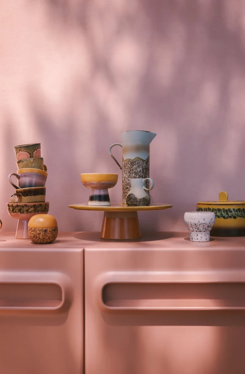 70's Ceramics: Kanne Shell, 1200ml