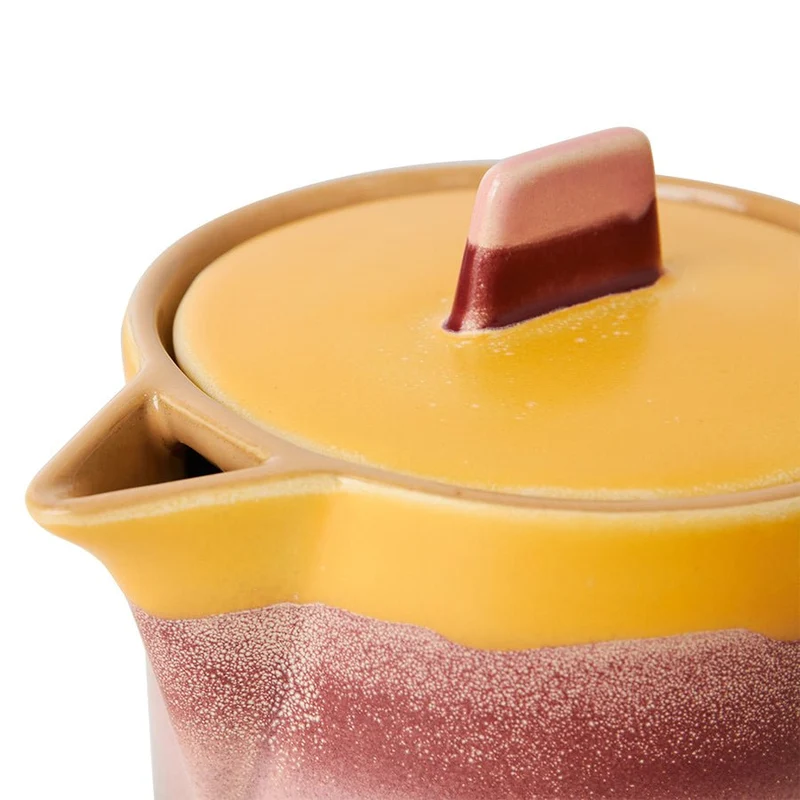 70's Ceramics: Teekanne Sunset, 1000ml