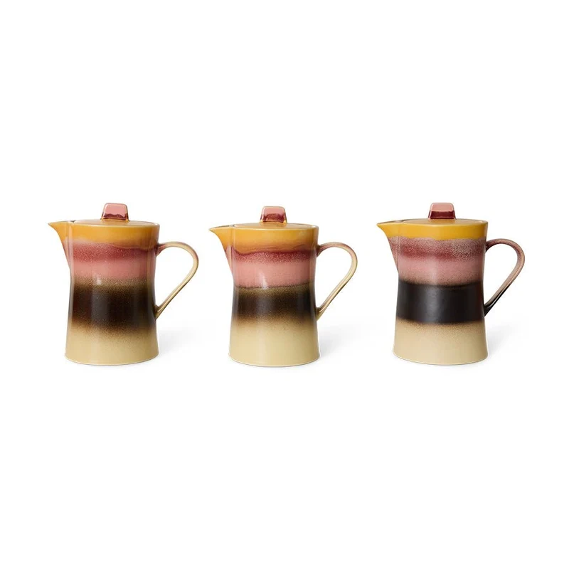 70's Ceramics: Teekanne Sunset, 1000ml