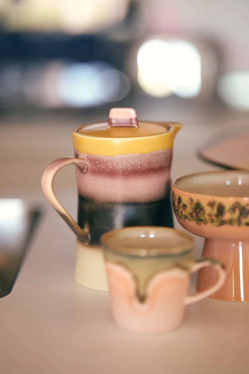 70's Ceramics: Teekanne Sunset, 1000ml