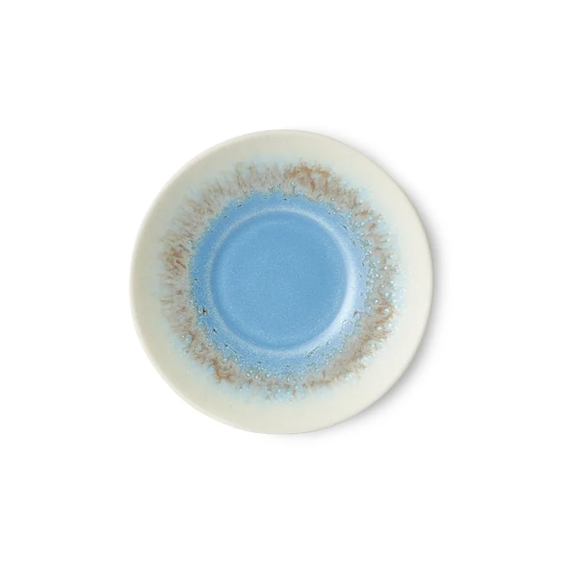 70's ceramics: Untertasse Azure