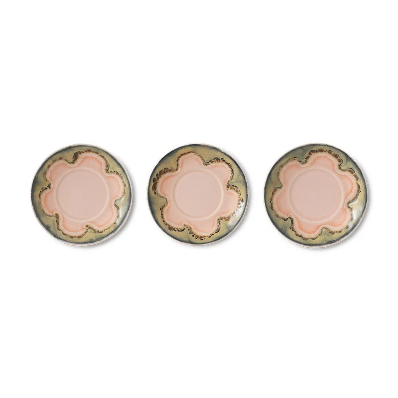 70's ceramics: Untertasse Gem