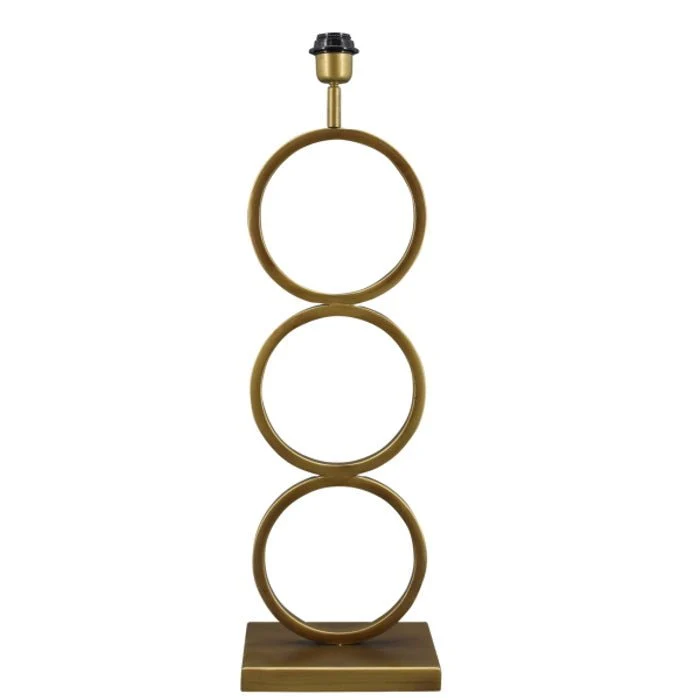 Tischlampe Fuß Classico gold 69cm