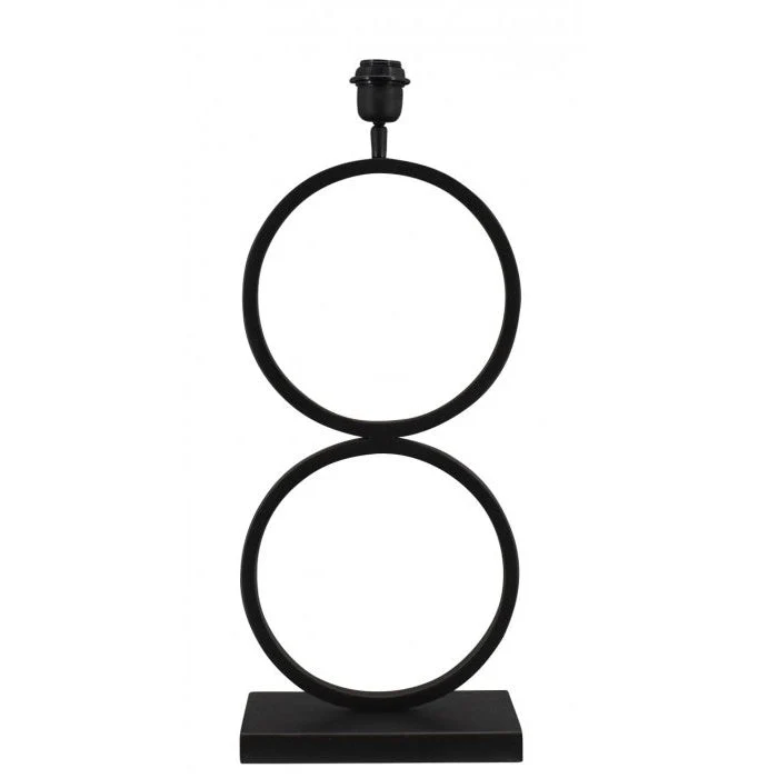Tischlampe Fuß Classico schwarz 55cm