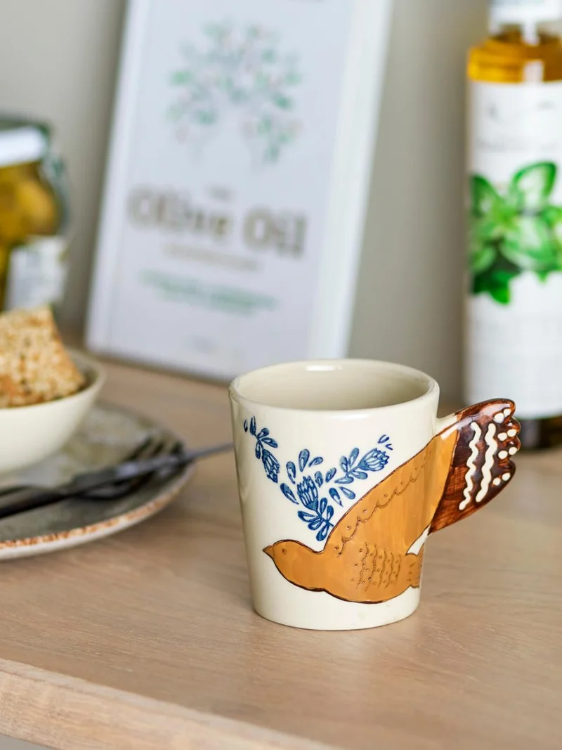 Tasse Hezha, Natur, Steingut