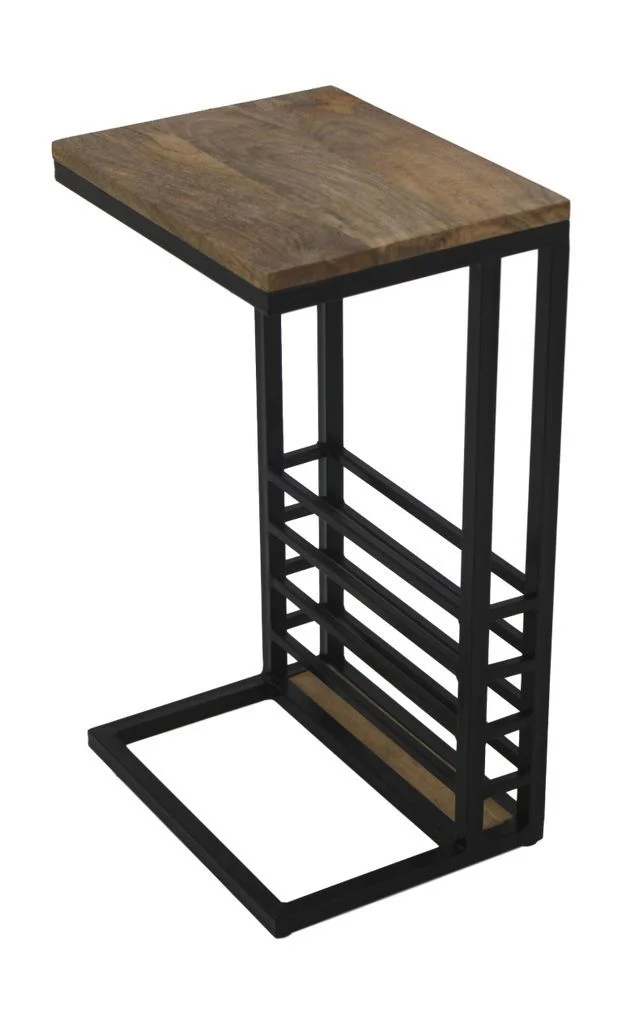 Laptoptisch Magazine Mango Iron Legs 38x30x65 cm
