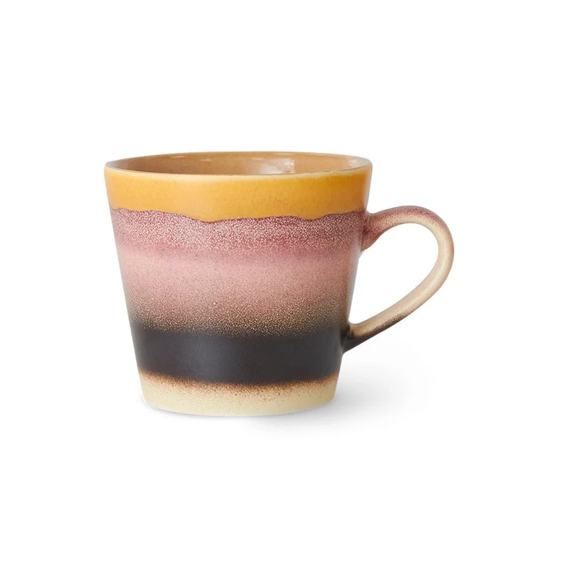 70's Ceramics: Cappuccino Tasse Sunset, 300 ml