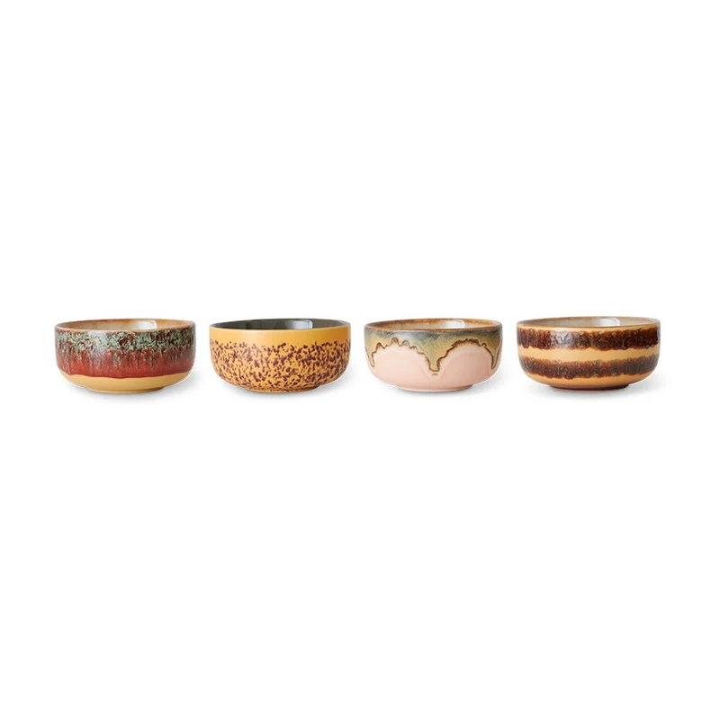 70s ceramics: Dessertschüsseln, bowls, Harbour