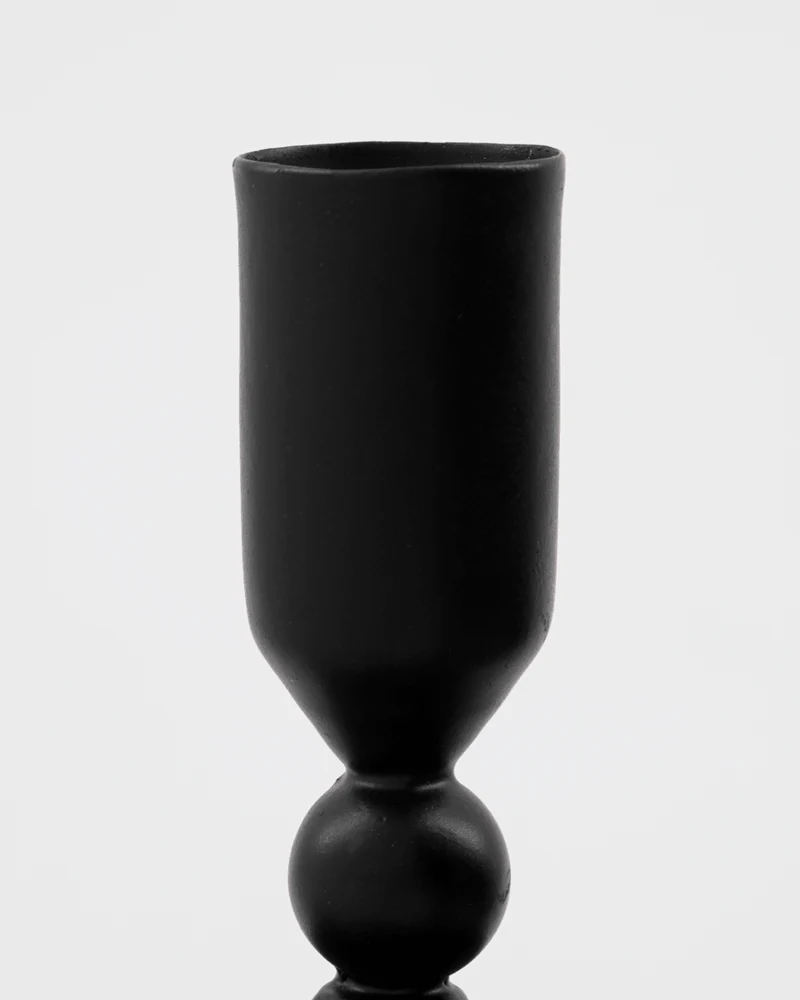 Kerzenständer, HDFolk, Antikes Schwarz