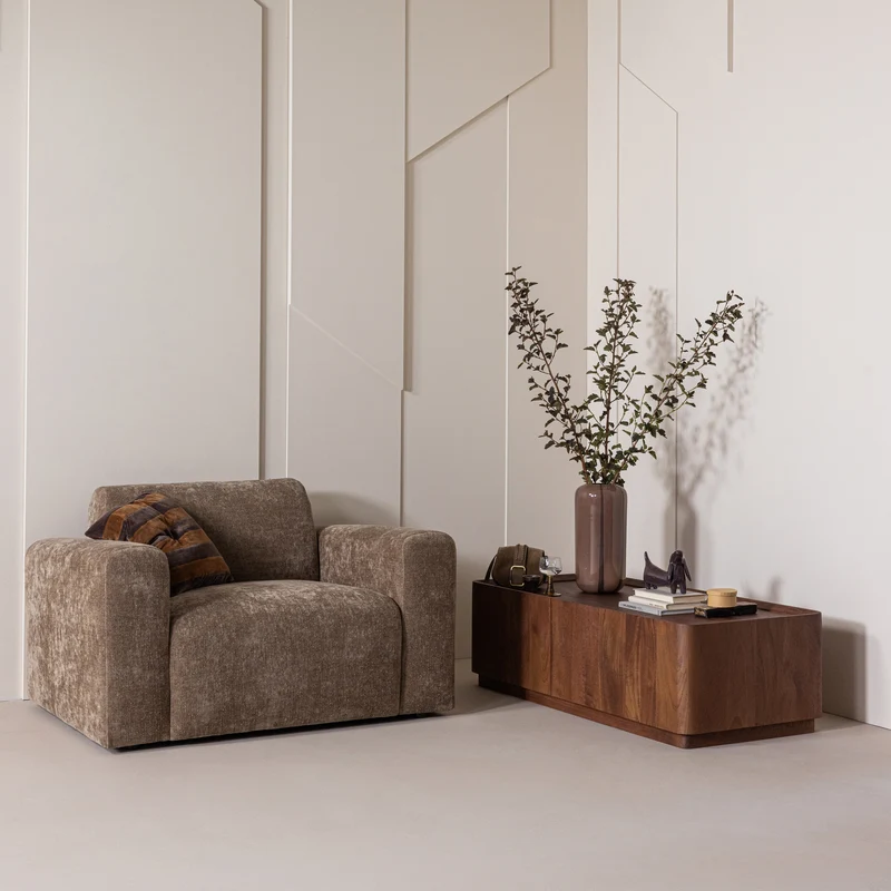 Volu couchtisch mangoholz braun