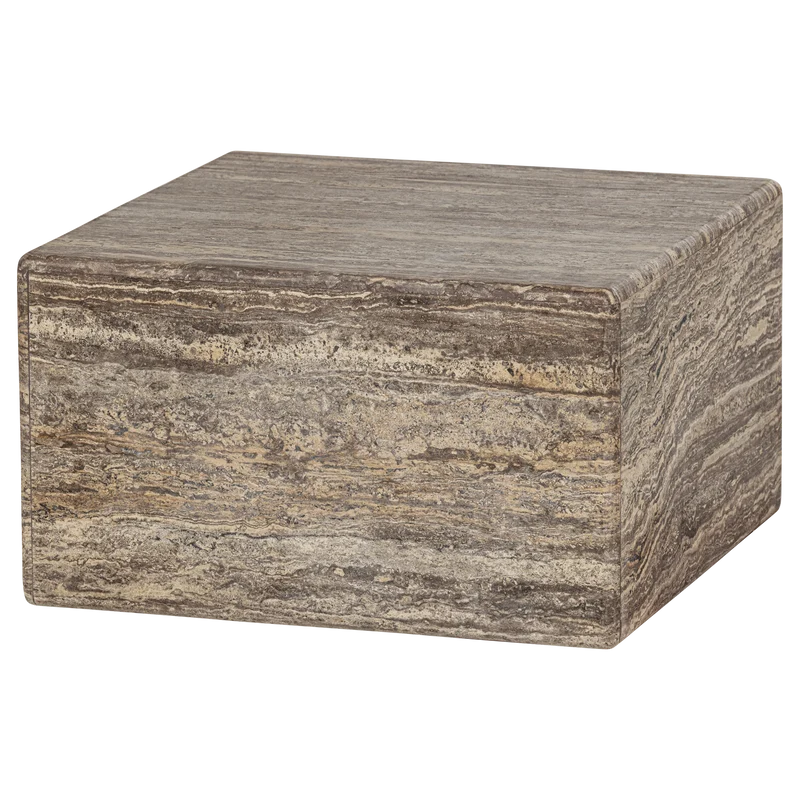 Vexa Couchtisch Marmor Hellbraun