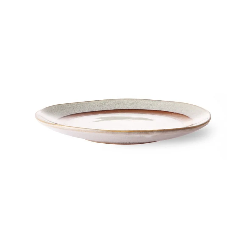 70's Ceramics: Dessertteller Snow, Ø 17,5 cm