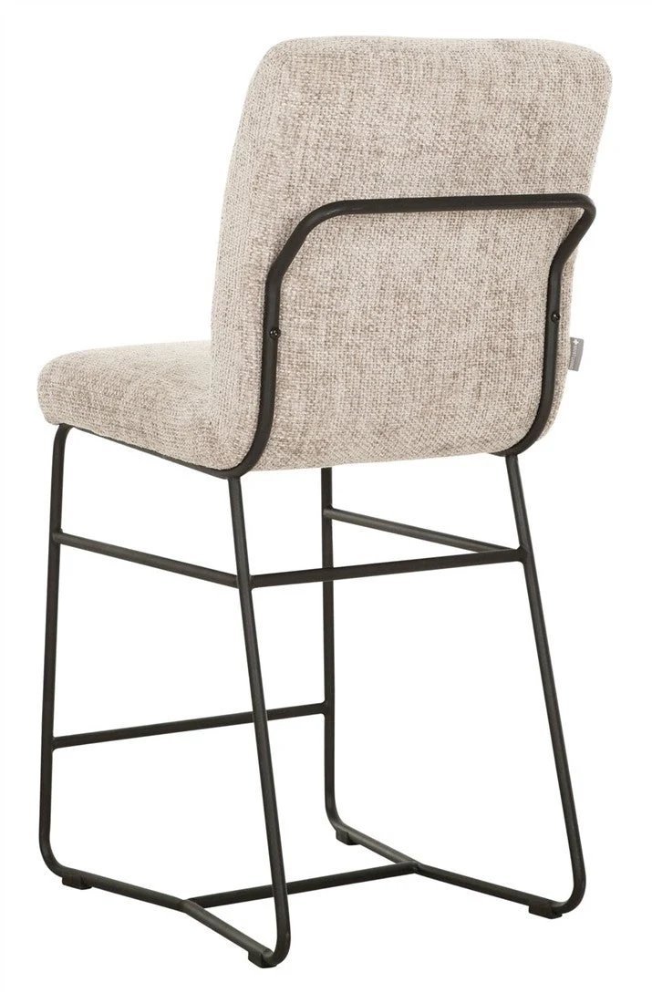Barstuhl Zola, Glossy Sand