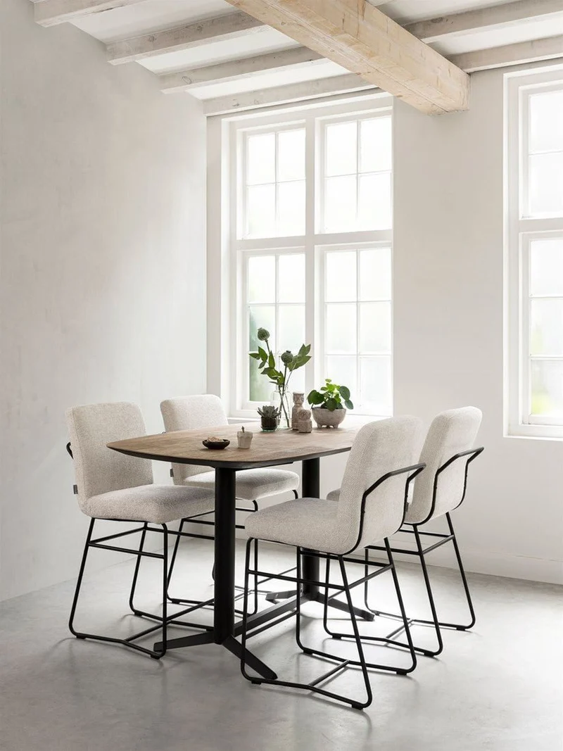 Barstuhl Zola, Glossy Natural