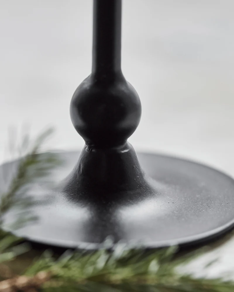 Kerzenständer, HDFolk, Antikes Schwarz