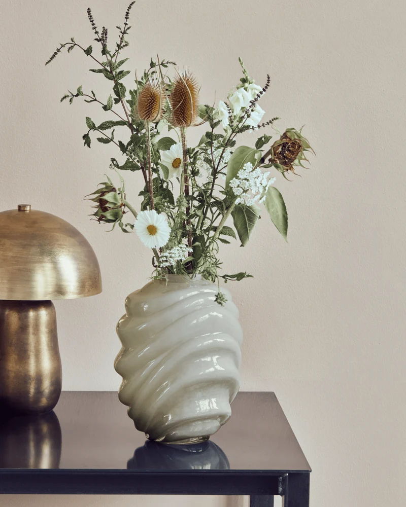 Vase, HDDesert, Hellgrau