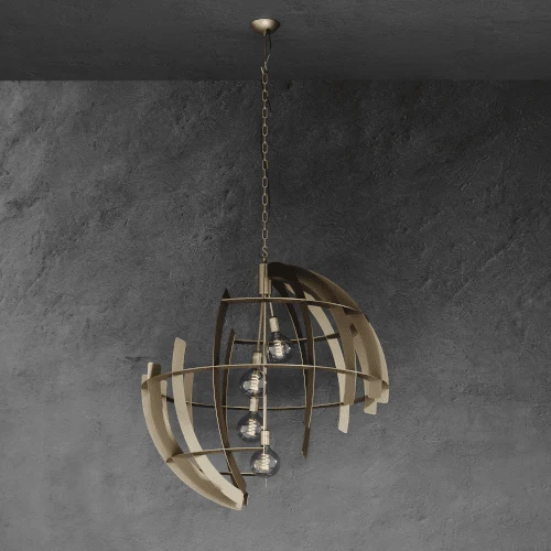 2401 - Terra Pendelleuchte rund Ø100 cm