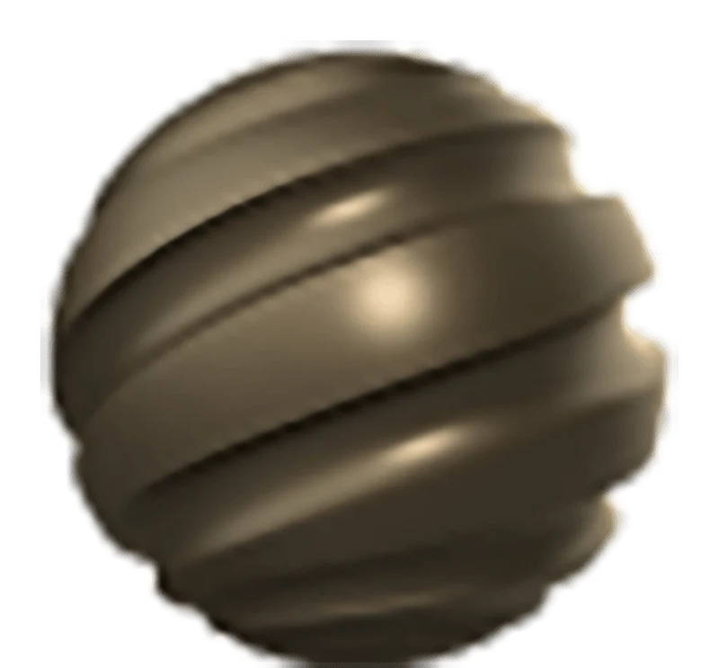 2401 - Terra Pendelleuchte rund Ø100 cm