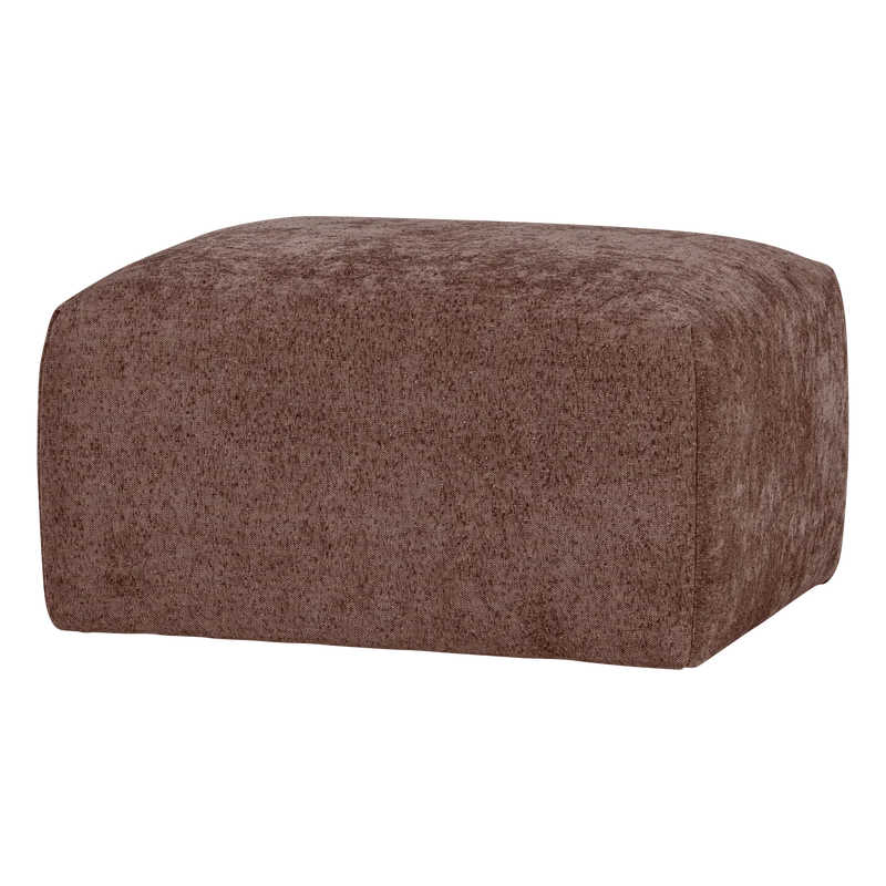 Umina hocker slub chenille altrosa