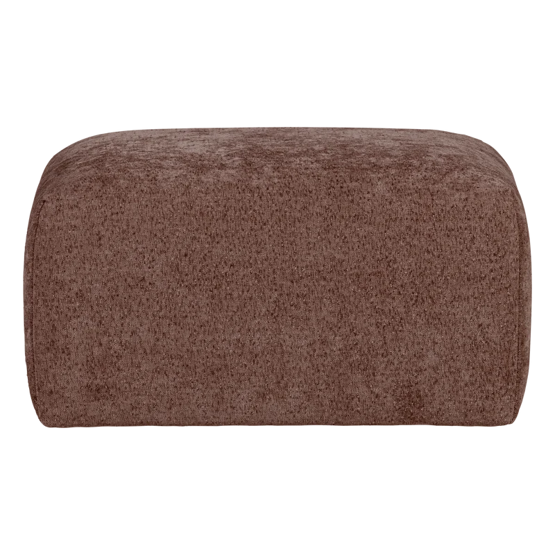 Umina hocker slub chenille altrosa