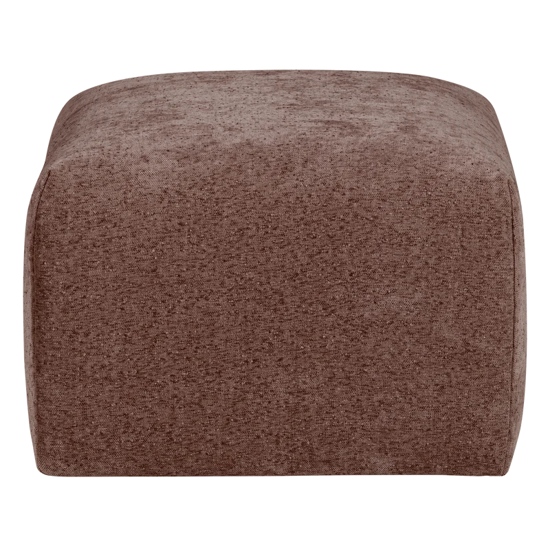 Umina hocker slub chenille altrosa