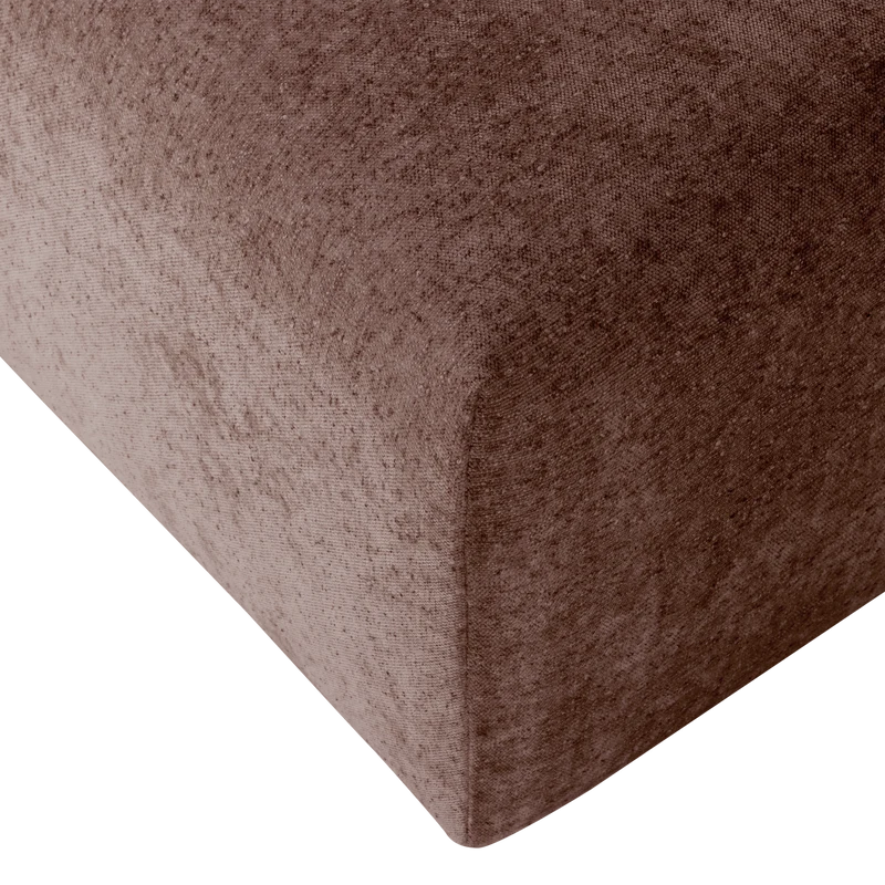 Umina hocker slub chenille altrosa