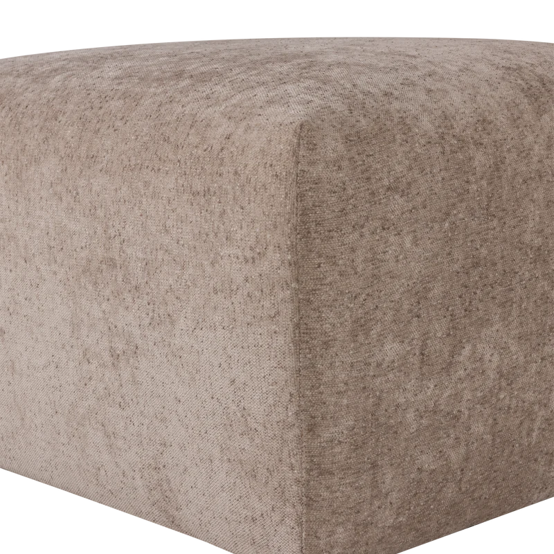 Umina hocker slub chenille natur