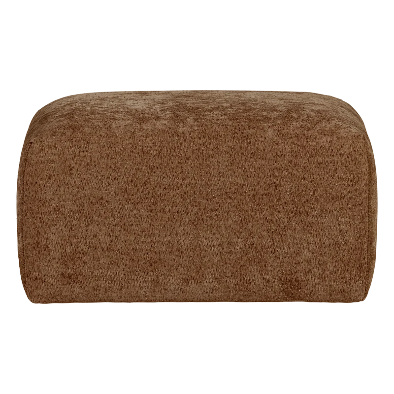 Umina hocker slub chenille hellbraun