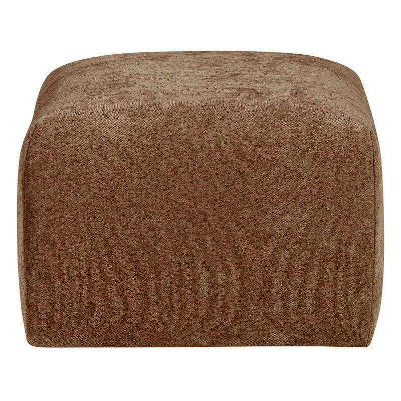 Umina hocker slub chenille hellbraun