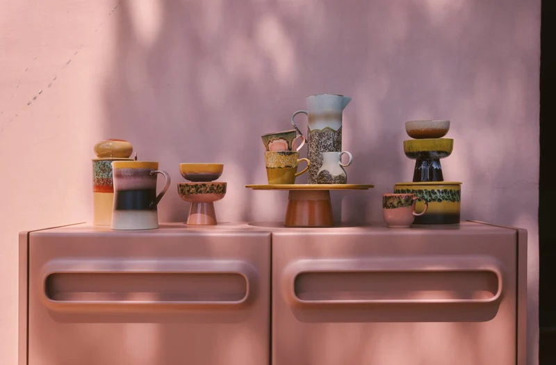 70's Ceramics: Americano Tasse Blossom, 260ml