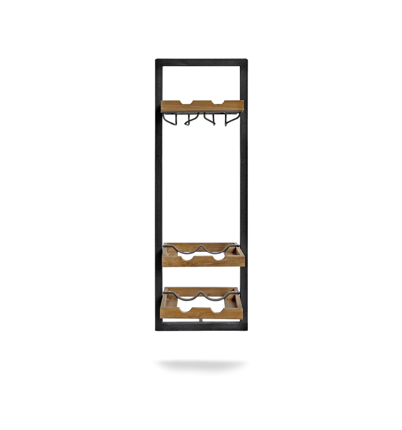 Shelfmate Weinregal D, Teakholz