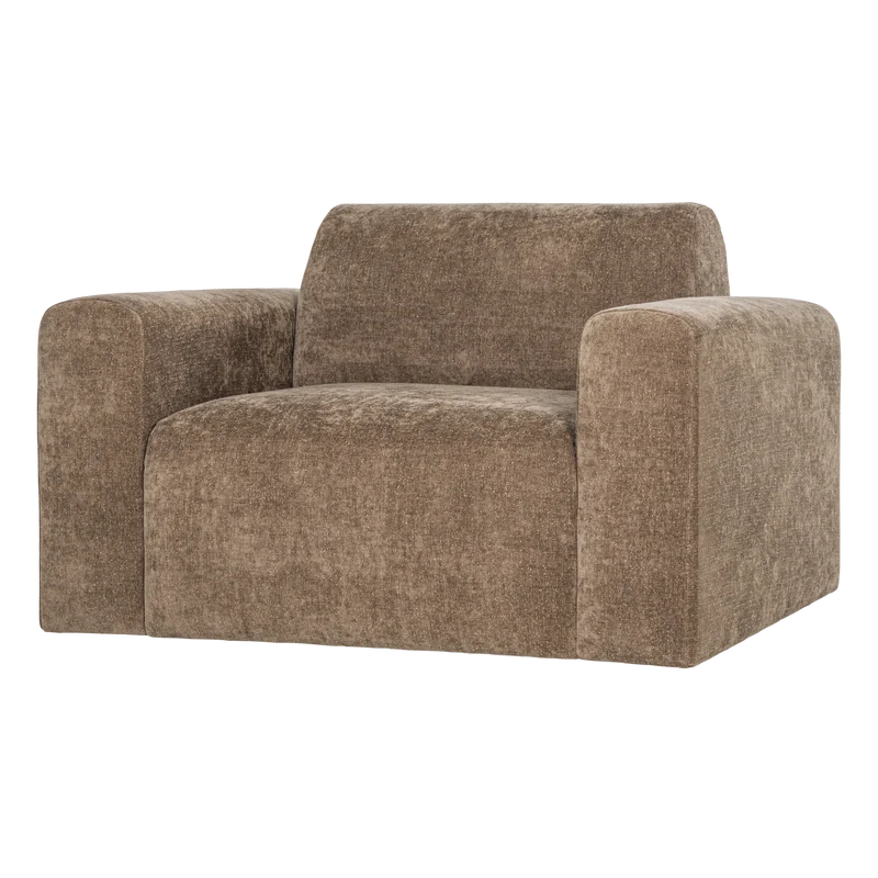 Umina Sessel slub chenille khaki