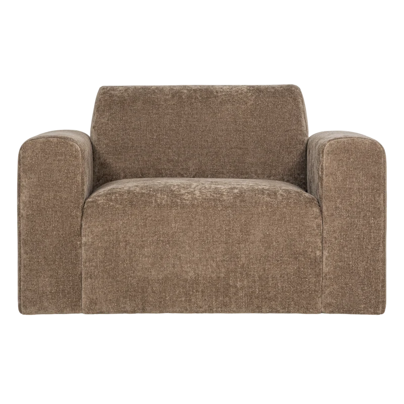 Umina Sessel slub chenille khaki