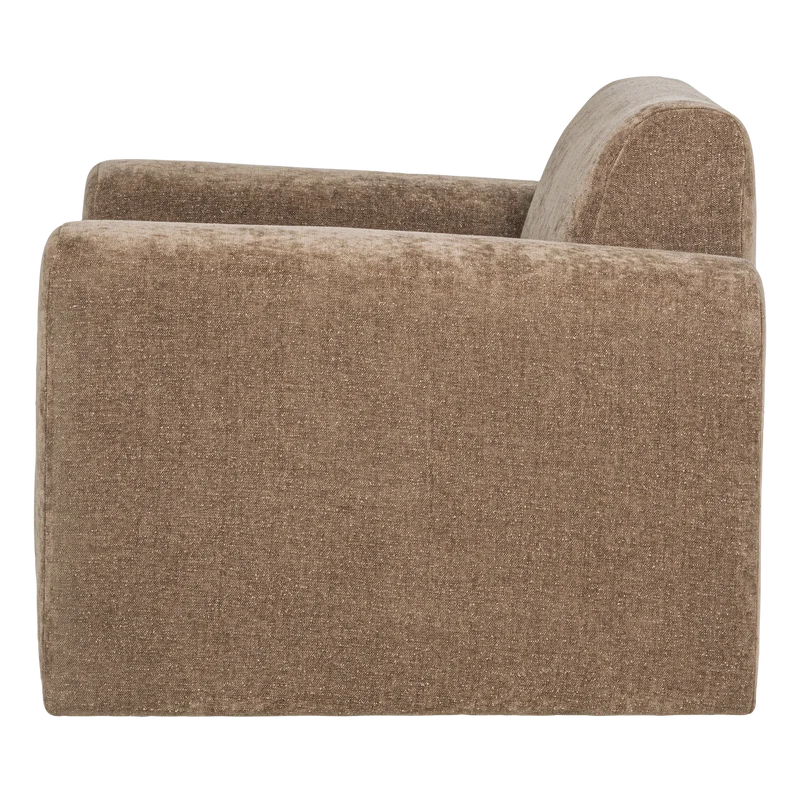 Umina Sessel slub chenille khaki