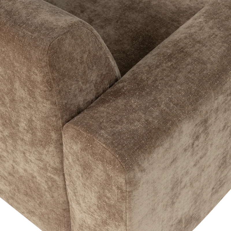 Umina Sessel slub chenille khaki