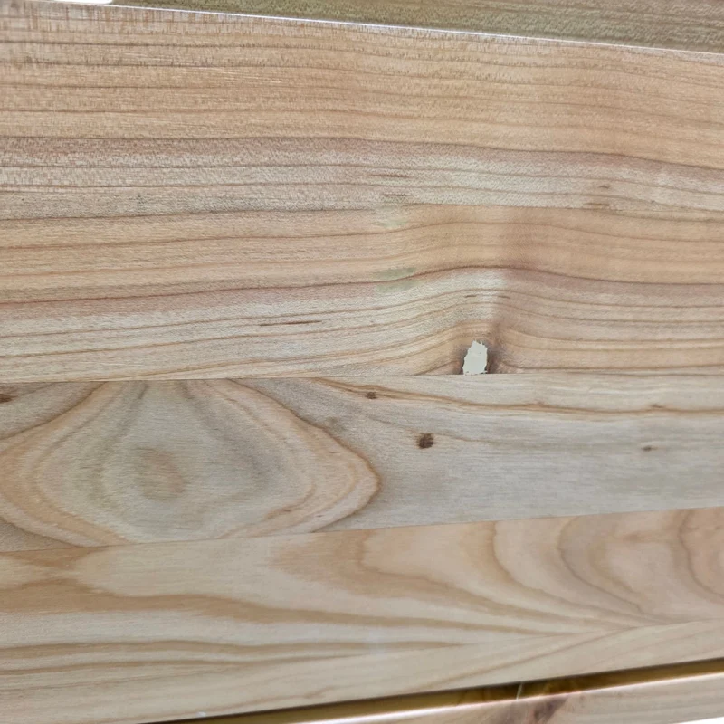 Tv Board Unterschrank 250 cm Kirschbaumholz mit 4 Schubladen