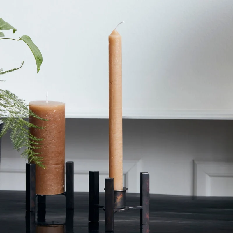 8er Stabkerzen, Rustic Wax Camel