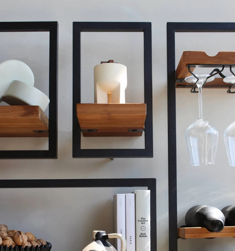 Shelfmate E, Teakholz