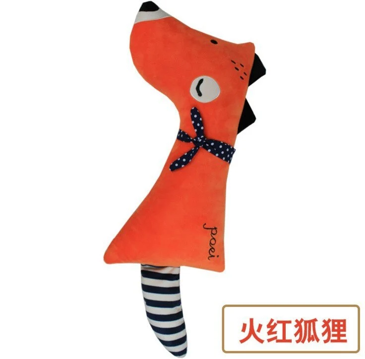Cute Children Cartoon Korean Version Car Seat Belt Pillow Shoulder Pads Neck Pillow Car Seat Belt Shoulder Pads Seatbelt Cover