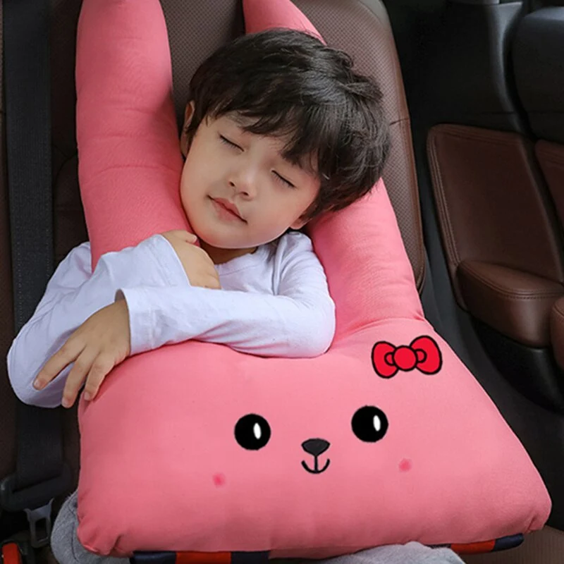 Kids U Shape Car Neck Headrest Pillow Cushion Seat Support Head Restraint Seat Pillow Headrest