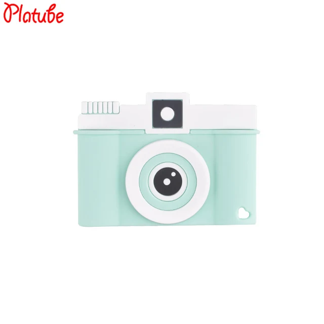 Silicone Teether BPA Free Baby Teething Toy Chew Camera Pendant Food Grade Silicone Nursing Necklace Accessories