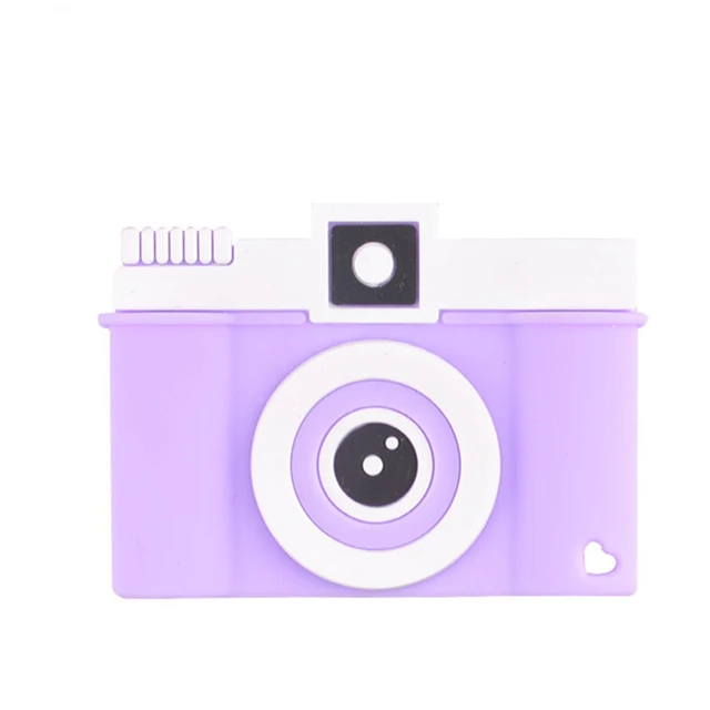 Silicone Teether BPA Free Baby Teething Toy Chew Camera Pendant Food Grade Silicone Nursing Necklace Accessories