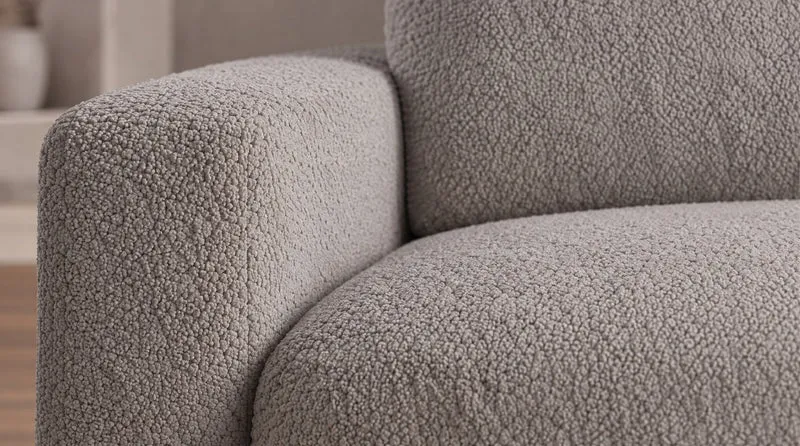 KAWOLA Big Sofa MARLIN Stoff greige