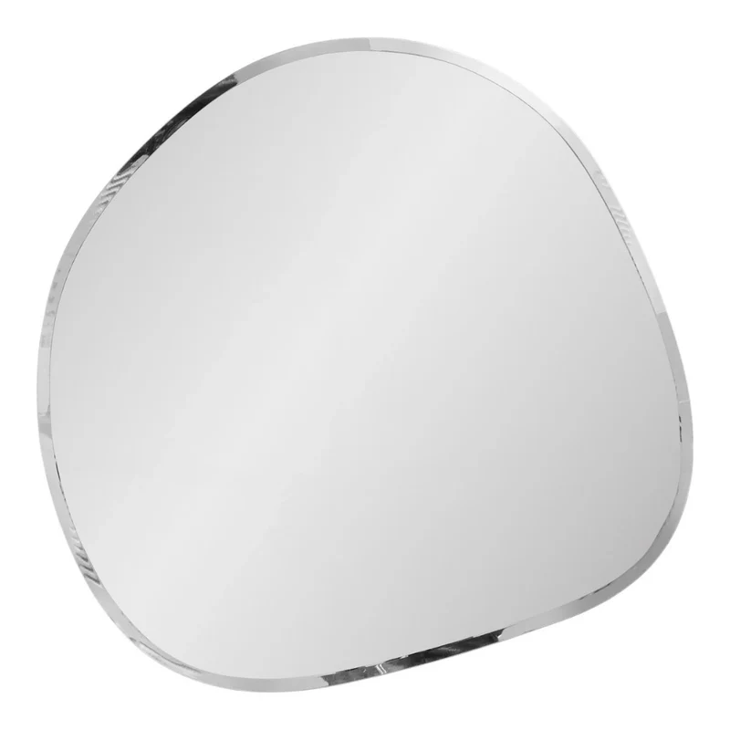 Spiegel IOWA 50cm organischer Wandspiegel facettierter Kante
