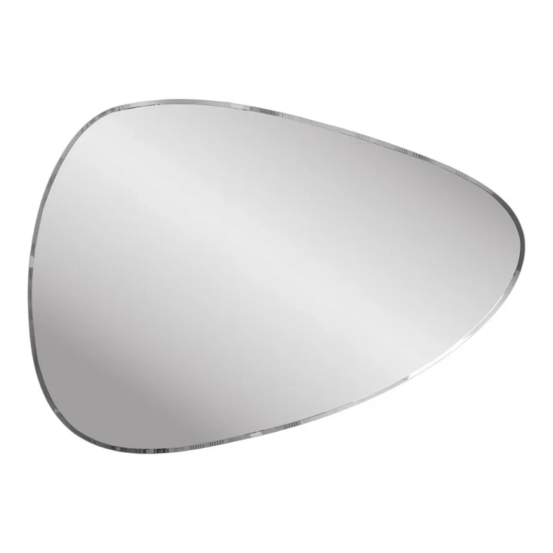 Spiegel IOWA 100cm organischer Wandspiegel facettierter Kante
