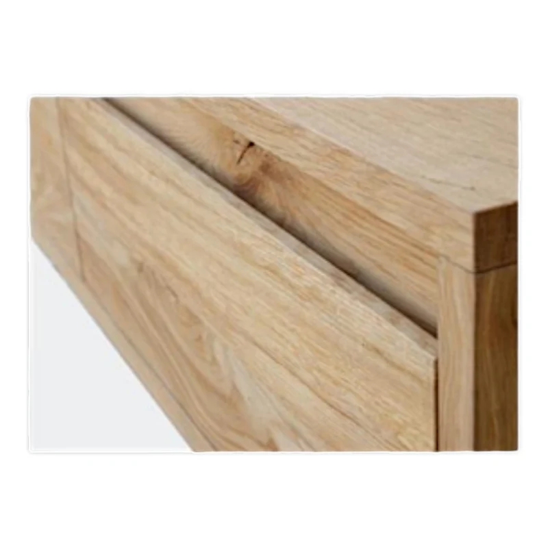 Tv Board Lowboard Unterschrank Eiche Massivholz mit Schubladen
